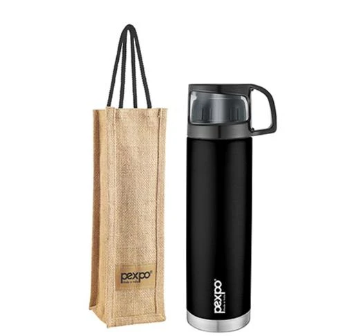 Thermosteel 24 Hrs Hot & Cold Water Bottle Thermos Flask With Bag