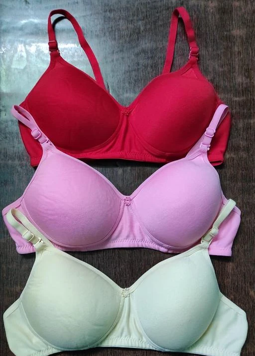 Women Padded Full Cup Cotton Rich Push Up Braexchange And Return  Not