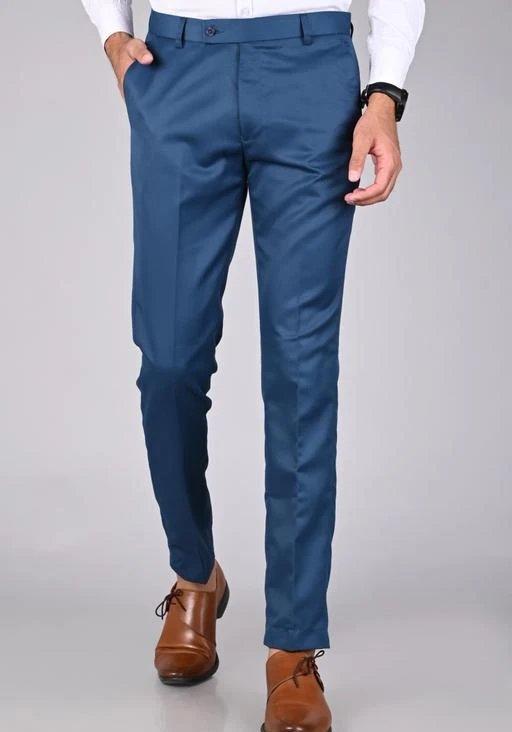 Black Slim Fit Poly Viscose Lycra Formal Pants For Mens at Best Price in  Jaipur  Amit Fashion