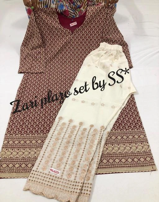 Checkout this latest Kurta Sets
Product Name: *Women Cotton A-line White Chikankari Palazzos Kurta Set*
Kurta Fabric: Cotton
Bottomwear Fabric: Cotton
Fabric: No Dupatta
Sleeve Length: Three-Quarter Sleeves
Set Type: Kurta With Bottomwear
Bottom Type: Palazzos
Pattern: Embroidered
Multipack: Single
Sizes:
M, L, XL, XXL, XXXL, 4XL
Country of Origin: India
Easy Returns Available In Case Of Any Issue


Catalog Rating: ★3.9 (76)

Catalog Name: Women Cotton Chikankari Kurta Sets With Palazzos
CatalogID_1334089
C74-SC1003
Code: 077-8062788-9222
