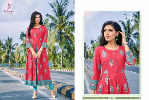 Checkout this latest Kurtis
Product Name: *Myra Petite Kurtis*
Fabric: Rayon
Sleeve Length: Three-Quarter Sleeves
Pattern: Printed
Combo of: Single
Sizes:
4XL (Bust Size: 48 in, Size Length: 50 in) 
Country of Origin: India
Easy Returns Available In Case Of Any Issue


SKU: 001-GAJARI
Supplier Name: Glamour Lady Fashion

Code: 114-80816440-005

Catalog Name: Myra Petite Kurtis
CatalogID_22757354
M03-C03-SC1001