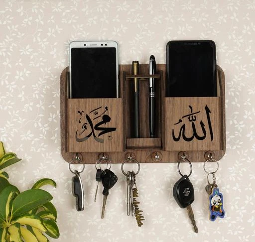 Checkout this latest Key Holders
Product Name: *Phyloxi Handcrafted MDF Wood Wall Mounted Allah Key Holder with 6 Key Hanger Hooks for Wall Home Decor Office Decor *
Material: Wooden
Color: Brown
Product Length: 10 Inch
Product Height: 5.5 Inch
Product Breadth: 3 Inch
Country of Origin: India
Easy Returns Available In Case Of Any Issue


SKU: xKdCr262
Supplier Name: Phyloxi

Code: 022-81122915-993

Catalog Name: Attractive Key Holders
CatalogID_22864863
M08-C25-SC2483