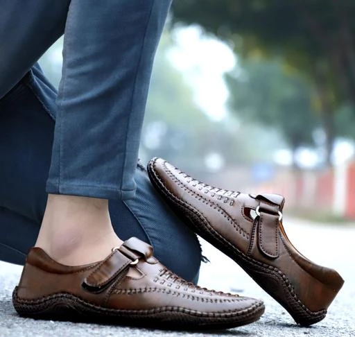 mens brown casual shoes size 9