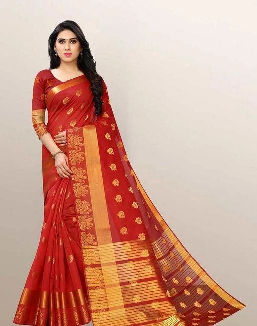 Checkout this latest Sarees
Product Name: *Chitrarekha Refined Sarees *
Saree Fabric: Cotton Slub
Blouse: Separate Blouse Piece
Blouse Fabric: Banarasi Silk
Pattern: Zari Woven
Blouse Pattern: Same as Saree
Net Quantity (N): Pack of 2
Sizes: 
Free Size (Saree Length Size: 5.5 m, Blouse Length Size: 0.8 m) 
Easy Returns Available In Case Of Any Issue


SKU: A101-RED 
Supplier Name: Klarity Sarees

Code: 315-8202579-0351

Catalog Name: Free Mask Chitrarekha Refined Sarees
CatalogID_1366044
M03-C02-SC1004