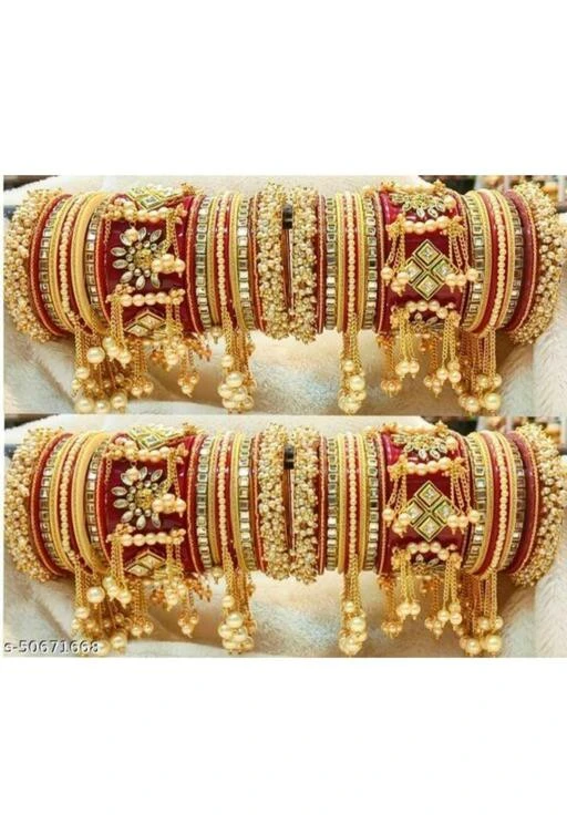 Plastic hot sale gold bangles