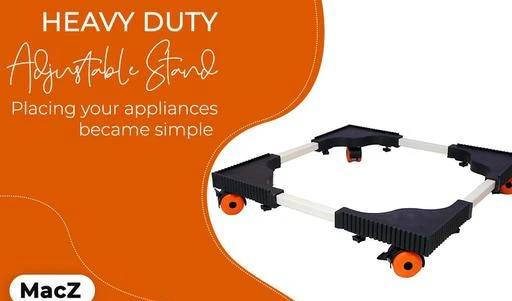 Checkout this latest Tea cup holder
Product Name: *Yemark Heavy Duty Adjustable Top Load Fully/Automatic Washing Machine/Refrigerator stand with Wheels [Size: 40 x 40cm to 64x 64cm, Orange]*
Type: Floor Trays
Product Breadth: 43 Cm
Product Height: 19 Cm
Product Length: 10 Cm
Net Quantity (N): Pack Of 1
This Universal imported new fancy trolley made of Heavy Pipes & unbreakable ABS mould and Fancy stylish Lock wheel Suitable for all Front/Top Load Washing Machine / Refrigerator / Dishwasher / Air coolers for any Size
Country of Origin: India
Easy Returns Available In Case Of Any Issue


SKU: Orange stand 003
Supplier Name: KRUSHNAM TRADERS

Code: 074-82227600-996

Catalog Name: Stylish Parts & Accessories
CatalogID_23232806
M08-C23-SC1640