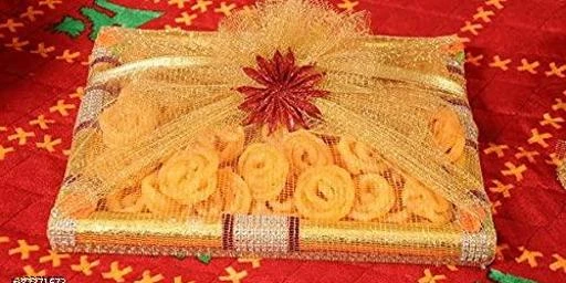 BHURIYA Decoration Net Cloth Combo of Net Fabric Tulle for Gift Wrapping
