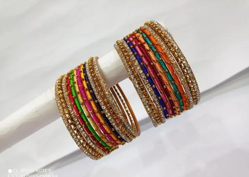Checkout this latest Bracelet & Bangles
Product Name: *Feminine Fusion Bracelet & Bangles*
Base Metal: Meta
Plating: No Plating
Stone Type: Cubic Zirconia/American Diamond
Sizing: Non-Adjustable
Type: Bangle Set
Net Quantity (N): More Than 10
Sizes:2.4, 2.6, 2.8
Feminine Fusion Bracelet & Bangles
Country of Origin: India
Easy Returns Available In Case Of Any Issue


SKU: MnJoiehA
Supplier Name: S S Creations.

Code: 961-82428562-022

Catalog Name: Feminine Chic Bracelet & Bangles
CatalogID_23293063
M05-C11-SC1094