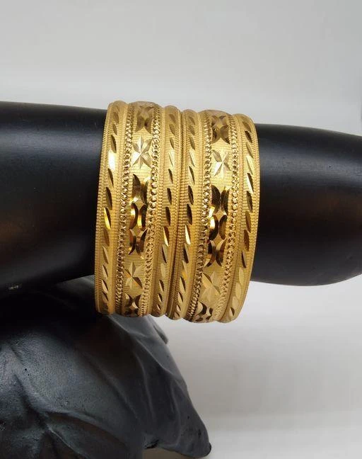 Bangles & Bracelets
Feminine Beautiful Bracelet & Bangles
Base Metal: brass & copper
Plating: Gold Plated
Stone Type: Artificial Beads
Sizing: Non-Adjustable
Multipack: 1
Sizes: 2.4 2.6 2.8 2.10 INCHES(2.6 INCHES Means 60 mm or 6.0 cm as inner diameter)
Dispatch: 2-3 Days
Country of Origin: India
Sizes Available: 

SKU: 1bang
Supplier Name: prime export

Code: 951-8256201-303

Catalog Name: Feminine Beautiful Bracelet & Bangles
CatalogID_1378083
M05-C11-SC1094