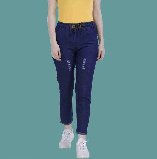 Buy Tokyo Talkies Blue Jogger Non Stretchable Jeans for Women Online at  Rs519  Ketch