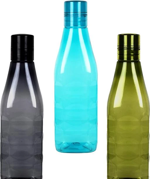 Checkout this latest Water Bottles
Product Name: *TRUE INDIANS Designer Leakproof Water Bottle 1000 ml Bottle  (Pack of 3, Multicolor, Plastic)*
Material: Plastic
Type: Others
Product Breadth: 7 Cm
Product Height: 4 Cm
Product Length: 11 Cm
Net Quantity (N): Pack Of 3
TRUE INDIANS Design - Capacity- 1000ml Usage- Multipurpose for storing water and beverages 100% BPA free and made of high-grade quality plastic. Attractive Design: Each of these bottles is equipped with a twist-on lid that prevents leaks and locks in freshness to ensure your water or juices are always delicious and ready to enjoy. Creates an airtight seal for optimum freshness. The design gives the hand a comfortable and easy grip. Plastic Safe: Made from food-safe BPA free plastic to provide a healthy way to enjoy cold drinks, fresh water! Specially designed to be a better option than other disposable juice or water bottles. Don't Worry About Leaks or Dents: Durable design allows you to comfortably enjoy drinks on the go without worrying about your bottles cracking, denting, or leaking. Dishwasher and Freezer Safe: These bottles are compatible not being curvy the bottle occupies less space, and also 100% dishwasher safe. Multiple Uses: These bottles are perfect for water or juice, also perfect for taking water or juices to office, school, college, gym, picnic, hiking, sports, and more.
Country of Origin: India
Easy Returns Available In Case Of Any Issue


SKU: TI-Sapphiree Premium Water Bottle
Supplier Name: TRUE INDIAN#

Code: 592-82789063-996

Catalog Name: Stylo Water Bottles
CatalogID_23412631
M08-C23-SC1644