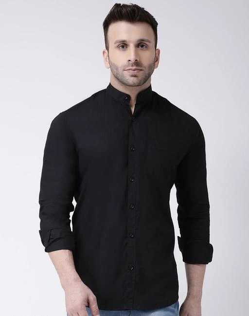 Checkout this latest Shirts
Product Name: *Pretty Fashionable Men Shirt*
Fabric: Cotton
Sleeve Length: Long Sleeves
Pattern: Solid
Multipack: 1
Sizes:
S (Chest Size: 38 in, Length Size: 27 in) 
M (Chest Size: 40 in, Length Size: 28 in) 
L (Chest Size: 42 in, Length Size: 29 in) 
XL (Chest Size: 44 in, Length Size: 30 in) 
XXL (Chest Size: 46 in, Length Size: 31 in) 
Country of Origin: India
Easy Returns Available In Case Of Any Issue


SKU: BS-PLN-MC-BLK
Supplier Name: Dezano Textile

Code: 924-8301181-3801

Catalog Name: Pretty Fashionable Men Shirts
CatalogID_1388611
M06-C14-SC1206