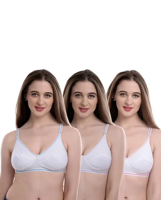 Catalog Name:*Women Non Padded Everyday Bra*Fabric: CottonPrint or