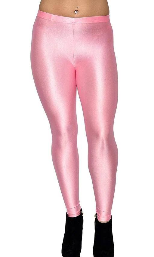 26Neon Pink leggings for women,S