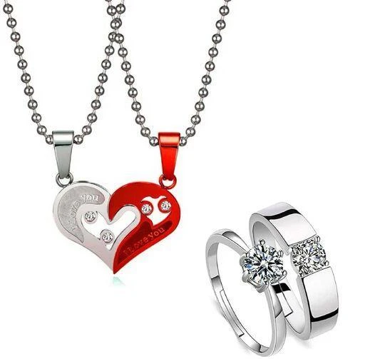 Karrington Astronaut Couple Lockets, Robot Love Lockets, His Her Couple  Lockets