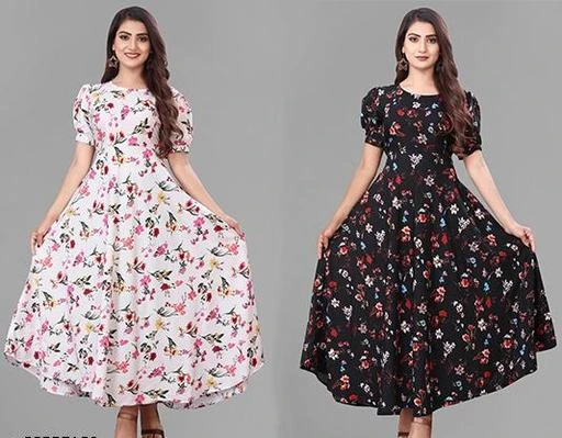 Checkout this latest Dresses
Product Name: *Urbane Fabulous Women Dresses*
Fabric: Crepe
Sleeve Length: Short Sleeves
Pattern: Printed
Net Quantity (N): 2
Sizes:
S (Bust Size: 36 in, Length Size: 50 in) 
M (Bust Size: 38 in, Length Size: 50 in) 
L (Bust Size: 40 in, Length Size: 50 in) 
XL (Bust Size: 42 in, Length Size: 50 in) 
XXL (Bust Size: 44 in, Length Size: 50 in) 
XXXL (Bust Size: 46 in, Length Size: 50 in) 
Women Dress
Country of Origin: India
Easy Returns Available In Case Of Any Issue


SKU: COMBO-7500-CA-BW
Supplier Name: Chemifs Art

Code: 217-83557189-9991

Catalog Name: Classy Fabulous Women Dresses
CatalogID_23665367
M04-C07-SC1025
