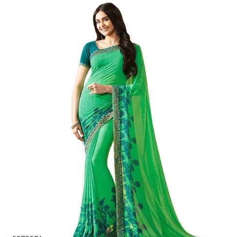 Checkout this latest Sarees
Product Name: *Trendy Fashionable Sarees*
Saree Fabric: Georgette
Blouse: Separate Blouse Piece
Blouse Fabric: Georgette
Pattern: Printed
Blouse Pattern: Solid
Multipack: Single
Sizes:
Free Size (Saree Length Size: 5.5 m Blouse Length Size: 0.8 m)
Country of Origin: India
Easy Returns Available In Case Of Any Issue


SKU: A20_Green_1
Supplier Name: Virhan Fashion

Code: 784-8379951-9991

Catalog Name: Trendy Fashionable Sarees
CatalogID_1406735
M03-C02-SC1004