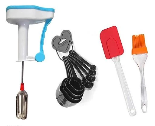 Checkout this latest Blender_500
Product Name: *Kitchen Tool Combo of Hand Blender with Plastic measuring cup set + Sillicon Brush and Spatula*
Kitchen Tool Combo of Hand Blender with Plastic measuring cup set + Sillicon Brush and Spatula
Country of Origin: India
Easy Returns Available In Case Of Any Issue


SKU: hand blender+measuring cup+small spatula 
Supplier Name: Farmcore Kitchens

Code: 172-8381541-936

Catalog Name: Check out this trending catalog
CatalogID_1407152
M08-C23-SC1483