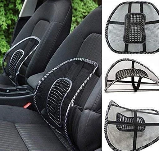 Universal Car Seat Chair Massage Back Lumbar Support Mesh