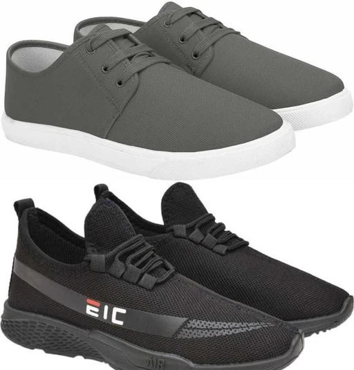 Checkout this latest Sports Shoes
Product Name: *Aadab Attractive Men Sports Shoes*
Material: Canvas
Sole Material: PVC
Fastening & Back Detail: Lace-Up
Pattern: Solid
Net Quantity (N): 2
These are very comfortable and stylish shoes from the house of RHODU. These are men shoes combo, men shoes, men shoes casual, men shoes loafer, casual shoes combo for men.
Sizes: 
IND-6, IND-7, IND-8, IND-9, IND-10
Country of Origin: India
Easy Returns Available In Case Of Any Issue


SKU: E7-S6
Supplier Name: Ecart 29

Code: 094-84118862-899

Catalog Name: Aadab Attractive Men Sports Shoes
CatalogID_23850557
M06-C56-SC1237