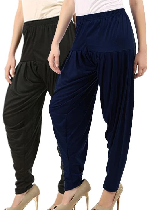 Checkout this latest Patialas
Product Name: *Pure Fashion Women's Cotton Viscose Lycra Dhoti Patiyala Salwar Harem Bottoms Pants Black Navy Combo Pack of 2*
Fabric: Cotton Blend
Pattern: Solid
Multipack: 2
Sizes: 
34 (Waist Size: 34 in, Length Size: 38 in) 
36 (Waist Size: 36 in, Length Size: 39 in) 
38 (Waist Size: 38 in, Length Size: 40 in) 
40 (Waist Size: 40 in, Length Size: 41 in) 
42 (Waist Size: 42 in, Length Size: 42 in) 
44 (Waist Size: 44 in, Length Size: 43 in) 
Country of Origin: India
Easy Returns Available In Case Of Any Issue


SKU: PF293-Blk Combo 2 Patiala Navy
Supplier Name: PURE FASHION

Code: 784-8462779-996

Catalog Name: Fancy Women Patialas
CatalogID_1426307
M03-C06-SC1018