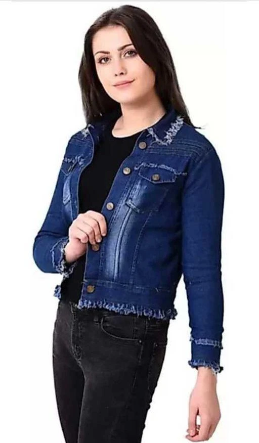 size 26 denim jacket