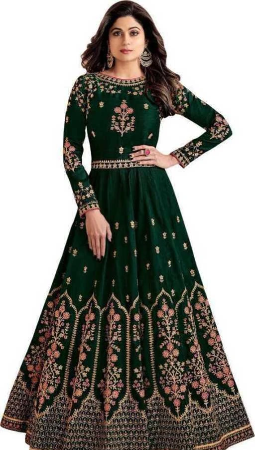 Checkout this latest Gowns
Product Name: *Trendy Graceful Gown Green*
Fabric: Taffeta Silk
Sleeve Length: Long Sleeves
Pattern: Embroidered
Net Quantity (N): 1
Sizes:
S (Bust Size: 48 in) 
M (Bust Size: 48 in) 
L (Bust Size: 48 in) 
XL (Bust Size: 48 in) 
XXL (Bust Size: 48 in) 
XXXL (Bust Size: 48 in) 
4XL (Bust Size: 60 in) 
8XL (Bust Size: 60 in) 
9XL (Bust Size: 60 in) 
10XL (Bust Size: 60 in) 
Free Size (Bust Size: 60 in) 
Good Qualitiy Product
Country of Origin: India
Easy Returns Available In Case Of Any Issue


SKU: Trendy Graceful Kurtis Green
Supplier Name: FASHIONPOINTS

Code: 244-85239379-999

Catalog Name: Alisha Refined gown
CatalogID_24229881
M04-C07-SC1289