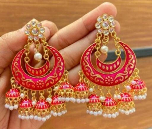 Beautiful party on sale wear earrings