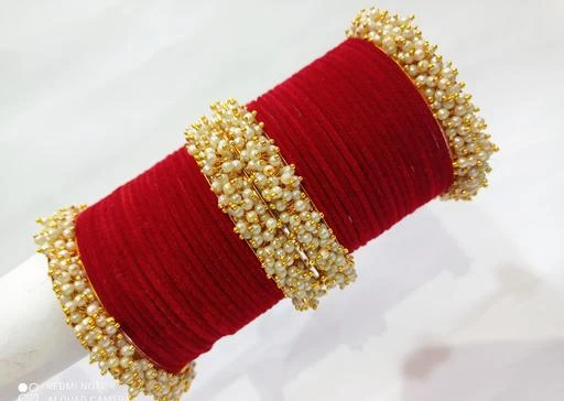 Checkout this latest Bracelet & Bangles
Product Name: *Twinkling Graceful Bracelet & Bangles*
Base Metal: Alloy
Plating: Gold Plated
Stone Type: Pearls
Sizing: Non-Adjustable
Type: Bangle Set
Net Quantity (N): More Than 10
Sizes:2.4, 2.6, 2.8
Twinkling Graceful Bracelet & Bangles
Country of Origin: India
Easy Returns Available In Case Of Any Issue


SKU: jaFzrUoo
Supplier Name: S S Creations.

Code: 874-85876135-006

Catalog Name: Feminine Colorful Bracelet & Bangles
CatalogID_24437199
M05-C11-SC1094