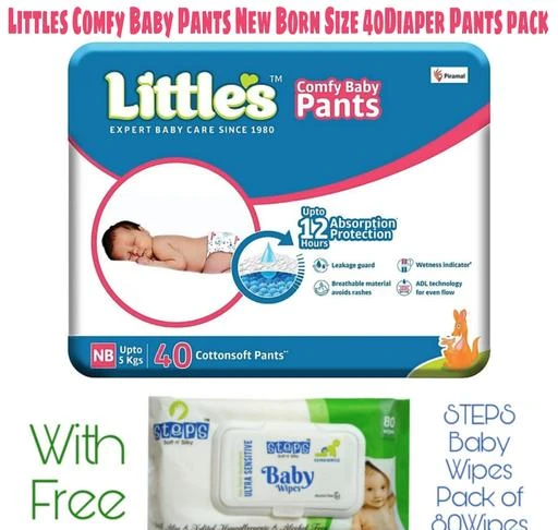 Checkout this latest Baby Daipers
Product Name: *Littles Comfy Baby Diaper Pants New Born Size 0-5kg 40 Pants Pack With Free Steps 80 Baby wipes Pack Green*
Product Name: Littles Comfy Baby Diaper Pants New Born Size 0-5kg 40 Pants Pack With Free Steps 80 Baby wipes Pack Green
Brand Name: Others
Size: XS
Country of Origin: India
Easy Returns Available In Case Of Any Issue


SKU: Littles Comfy Baby Diaper Pants New Born Size 0-5kg 40 Pants Pack With Free Steps 80 Baby wipes Pack Green
Supplier Name: PLAN Enterprises

Code: 915-85932788-956

Catalog Name:  New Collections Of Baby Daipers
CatalogID_24456619
M07-C46-SC2019