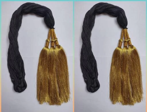 HARSHITANJAL Punjabi Paranda Parandi Choti Braid Tassles Hair Accessories  for Girls and Women Black  JioMart