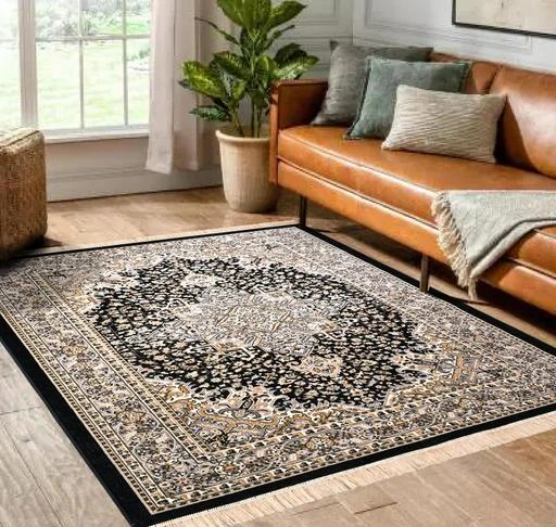 Traditional 5x7 Area Rugs for Living Room, Bedroom Rug, Dining Room Rug, Indoor Entry or Entryway Rug, Kitchen Rug