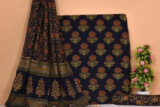 Checkout this latest Suits
Product Name: * Stylish Attractive Trendy Block Print Golden Work Cotton Dress Material With Mulmul Dupatta ( Unstitched Salwar Suit With Dupatta ) With Free Gift ( Saree Cover ) Dark Navy Blue*
Top Fabric: Cotton + Top Length: 2.5 Meters
Bottom Fabric: Cotton + Bottom Length: 2.5 Meters
Dupatta Fabric: Mulmul + Dupatta Length: 2.5 Meters
Lining Fabric: Cotton
Type: Un Stitched
Pattern: Printed
Net Quantity (N): Single
Stylish Attractive Trendy Block Print Golden Work cotton dress material with Mulmul dupatta ( Unstitched Salwar Suit with Dupatta )
Country of Origin: India
Easy Returns Available In Case Of Any Issue


SKU: Suit_Gold_1
Supplier Name: JAHNAVI CREATION

Code: 298-86187456-9951

Catalog Name: Stylish Attractive Trendy Block Print Golden Work cotton dress material with Mulmul dupatta ( Unstitched Salwar Suit with Dupatta ) with Free Gift ( Saree Cover )
CatalogID_24532025
M03-C05-SC1002