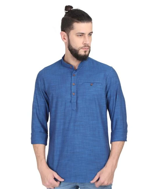 Checkout this latest Kurtas
Product Name: * Men Casual Cotton Kurta Full Sleeve*
Fabric: Cotton
Sleeve Length: Three-Quarter Sleeves
Pattern: Self-Design
Combo of: Single
Sizes: 
S (Chest Size: 38 in, Length Size: 28 in) 
M (Chest Size: 40 in, Length Size: 29 in) 
Easy Returns Available In Case Of Any Issue


Catalog Rating: ★3.9 (98)

Catalog Name: Essential Men Kurtas
CatalogID_1479375
C66-SC1200
Code: 034-8687344-9941