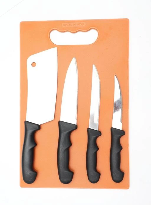 Checkout this latest Kitchen Knives & Knife Sets
Product Name: *CLESTY Stainless Steel Kitchen Knives Set, Standard Kitchen Knife/Vegetable Knife/PARING Knife, 4 Piece Set with Chopping Board, Knife Sets (Orange)*
Material: Stainless Steel
Type: Kitchen Knife Sets
Product Breadth: 10 Cm
Product Height: 14 Cm
Product Length: 10 Cm
Net Quantity (N): Pack Of 5
CLESTY Stainless Steel Kitchen Knives Set, Standard Kitchen Knife/Vegetable Knife/PARING Knife, 4 Piece Set with Chopping Board, Knife Sets (Orange)
Country of Origin: India
Easy Returns Available In Case Of Any Issue


SKU: 1730669630
Supplier Name: VINAYAK PRODUCT

Code: 783-87107838-994

Catalog Name: New Kitchen Knives & Knife Sets
CatalogID_24787534
M08-C23-SC1648