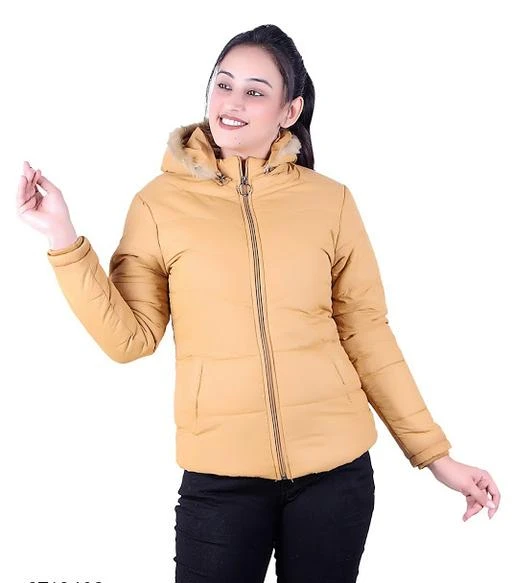 Checkout this latest Jackets
Product Name: *TL Fashion Full Sleeve Solid Ladies Jacket*
Fabric: Nylon
Sleeve Length: Long Sleeves
Pattern: Solid
Net Quantity (N): 1
Sizes: 
M (Bust Size: 19 in, Length Size: 26 in, Waist Size: 18 in, Hip Size: 20 in, Shoulder Size: 17 in) 
L (Bust Size: 20 in, Length Size: 27 in, Waist Size: 19 in, Hip Size: 21 in, Shoulder Size: 17 in) 
XL (Bust Size: 21 in, Length Size: 28 in, Waist Size: 20 in, Hip Size: 22 in, Shoulder Size: 18 in) 
XXL (Bust Size: 22 in, Length Size: 29 in, Waist Size: 21 in, Hip Size: 23 in, Shoulder Size: 18 in) 
Easy Returns Available In Case Of Any Issue


SKU: D_01_Mustard
Supplier Name: TL Fashion

Code: 557-8718403-9991

Catalog Name: Stylish Designer Women Jackets & Waistcoat
CatalogID_1486462
M04-C07-SC1023
.