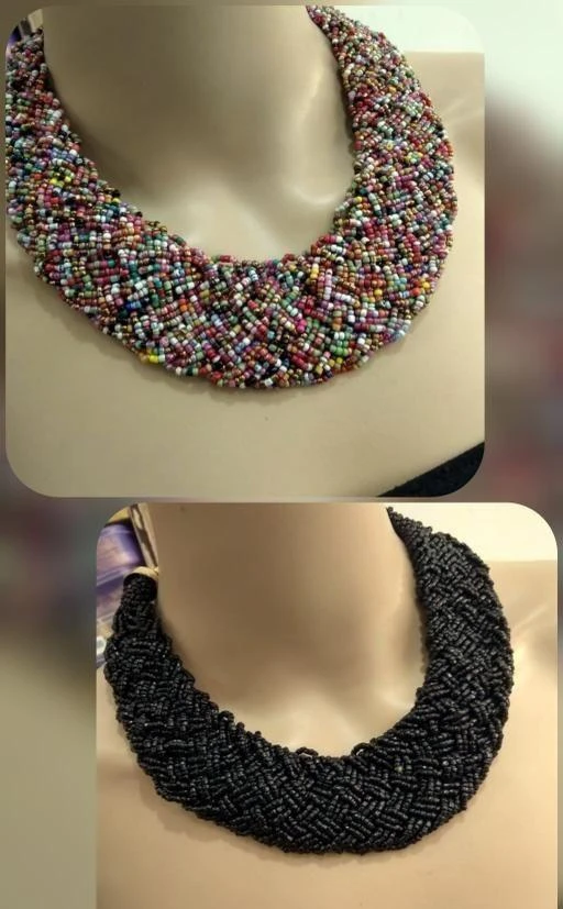 Checkout this latest Necklaces & Chains
Product Name: *OVIWA Beaded  Beautiful combo Jewelry for women and girls (Black and Gold)*
Base Metal: Brass
Plating: No Plating
Stone Type: Artificial Beads
Sizing: Short
Type: Necklace
Net Quantity (N): 2
Sizes:Free Size
Country of Origin: India
Easy Returns Available In Case Of Any Issue


SKU: OV28
Supplier Name: Oviwa infotech

Code: 051-87658482-992

Catalog Name: Feminine Fancy Necklace
CatalogID_24955474
M05-C11-SC1092