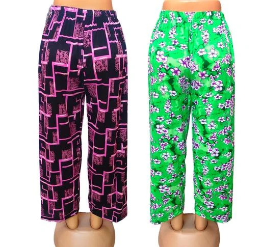 Buy Fflirtygo Womens Cotton Printed PyjamaNight Pants for WomenWomens  Lounge PantsWomens Night Wear Pyjama Prints and Colours May Vary Combo  Pack of 3Pcs Online at desertcartINDIA