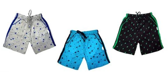 Checkout this latest Shorts & Capris
Product Name: *LOVO Boys Cotton Combo Pack of Printed Shorts Pants Pack of 3*
Fabric: Cotton
Pattern: Printed
Multipack: 3
Sizes: 
2-3 Years, 3-4 Years, 4-5 Years, 5-6 Years, 6-7 Years, 7-8 Years, 8-9 Years, 9-10 Years, 10-11 Years, 11-12 Years
Country of Origin: India
Easy Returns Available In Case Of Any Issue


Catalog Rating: ★4.2 (160)

Catalog Name: Agile Fancy Unisex Cotton Shorts/Nikker
CatalogID_1499041
C59-SC1175
Code: 293-8772608-899