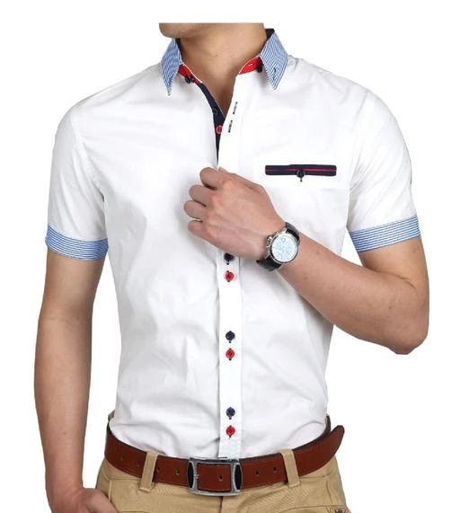 Checkout this latest Shirts
Product Name: *Men's Stylish Solid Shirts*
Fabric: Cotton Blend
Sleeve Length: Short Sleeves
Pattern: Solid
Net Quantity (N): 1
Sizes:
M, L, XL
Country of Origin: India
Easy Returns Available In Case Of Any Issue


SKU:  White half sleeve 7722 
Supplier Name: pearl drag

Code: 744-878381-6711

Catalog Name: Nahiko Mens Stylish Solid Shirts Vol 14
CatalogID_102347
M06-C14-SC1206