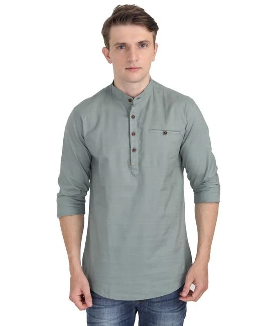 Checkout this latest Kurtas
Product Name: * Men Casual Cotton Kurta Full Sleeve*
Fabric: Cotton
Sleeve Length: Three-Quarter Sleeves
Pattern: Solid
Combo of: Single
Sizes: 
S (Chest Size: 38 in, Length Size: 28 in) 
M (Chest Size: 40 in, Length Size: 29 in) 
L (Chest Size: 42 in, Length Size: 29 in) 
XL (Chest Size: 44 in, Length Size: 30 in) 
XXL (Chest Size: 46 in, Length Size: 31 in) 
Easy Returns Available In Case Of Any Issue


Catalog Rating: ★3.8 (69)

Catalog Name: Fashionable Men Kurtas
CatalogID_1504339
C66-SC1200
Code: 044-8794921-9941