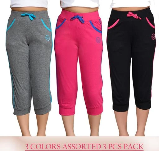  Flits Premium 34th Track Pant Or Capri Track Pants 3 Colours