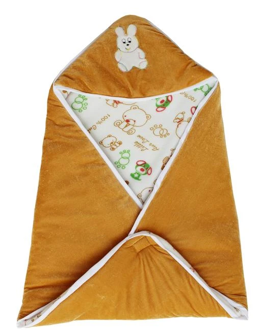 Checkout this latest Blankets, Throws & Quilts
Product Name: *Adorable Baby Blanket*
Fabric:  Blanket - Outer: Velvet Inner: Fleece
Size: Age - ( 0 - 4 Months)
Description: It Has 1 Piece Of Baby Blanket
Pattern: Solid 
Country of Origin: India
Easy Returns Available In Case Of Any Issue


SKU: MN-VELVTHOOD-Camel
Supplier Name: infants

Code: 213-882455-264

Catalog Name: Doodle Baby Blankets Velvet Vol 1
CatalogID_102906
M10-C34-SC1323