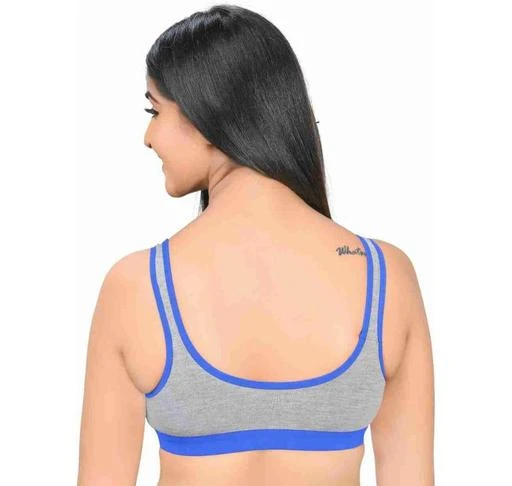 Women And Girls Sports Bra Pack Of 6 Multicolour