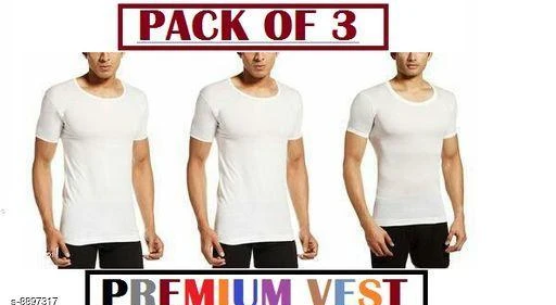  Men Undershirt Regular Cotton Mini Trunk Underwear Pack