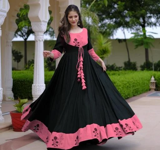 meesho anarkali kurti haul