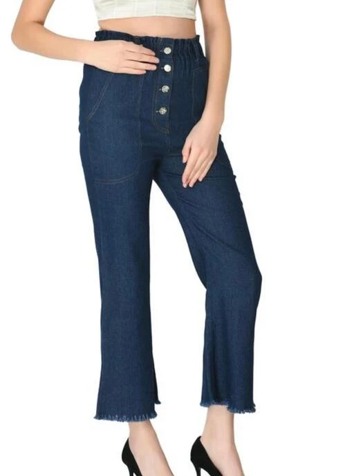 Checkout this latest Palazzos
Product Name: *Ravishing Trendy Women Palazzos*
Fabric: Denim
Pattern: Solid
Net Quantity (N): 1
It has 1 Piece Of Women Denim Plazzo/Palazzo/Palazo Jeans
Sizes: 
28 (Waist Size: 28 in, Length Size: 35 in) 
30 (Waist Size: 30 in, Length Size: 35 in) 
32
Country of Origin: India
Easy Returns Available In Case Of Any Issue


SKU: 5-Button-Dark-.._
Supplier Name: NICE TRADERS

Code: 591-89183559-522

Catalog Name: Ravishing Latest Women Palazzos
CatalogID_25441003
M04-C08-SC1039
.