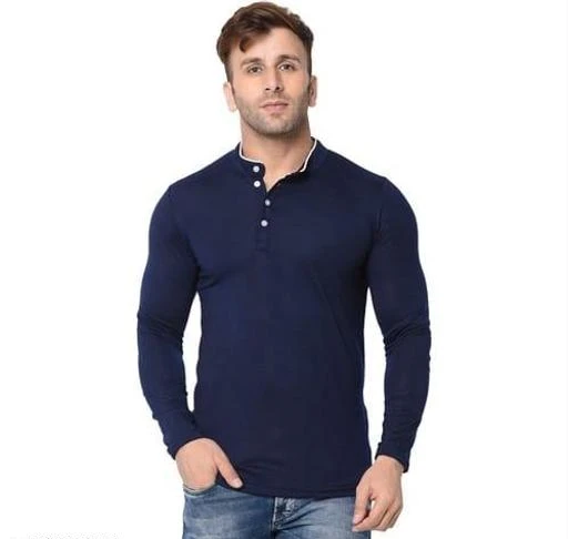 Checkout this latest Tshirts
Product Name: *T Shirts for Mens Full Sleeve|Mandrin Collar Tshirts for Men|Casual Tshirts for Men*
Fabric: Cotton Blend
Sleeve Length: Long Sleeves
Pattern: Solid
Net Quantity (N): 1
Sizes:
L, XL
Fabric : Cotton Blends Fabric Colors Attractive Colors Available Here Size : To perfect fit plz see the Size chart of 42 STORE  Wash care : Normal Wash by hand or Machine Color Fastness : we have tested our color fastness by ISO 105 C06 Which Results : 5\4.5 Care Instructions: Machine Wash Fit Type: Regular Fit Fabric : Cotton blends 100% Cotton Fitting Type : Regular fit Size : M, L, XL  Color : Color fastness is very good( 5 ) Care Instruction : Normal Wash Fabric : Cotton Blend Sleeve Length : Long Sleeves Pattern : Self-Design Multipack : 1 Sizes :  XL (Chest Size : 42 in, Length Size: 29.5 in)  L (Chest Size : 40 in, Length Size: 29 in)  M (Chest Size : 38 in, Length Size: 28 in) Our T-shirt is premium quality T-shirt made by Best cotton Fabric, all Process done by Imported Machine, Stitched by latest machine and it's comfortable for all age group boys and men. If you want to look Smart then sure try it. Country of Origin : India
Country of Origin: India
Easy Returns Available In Case Of Any Issue


SKU: TvR_Hezb
Supplier Name: PS CART

Code: 122-89204474-993

Catalog Name: Classy Retro Men Tshirts
CatalogID_25448709
M06-C14-SC1205