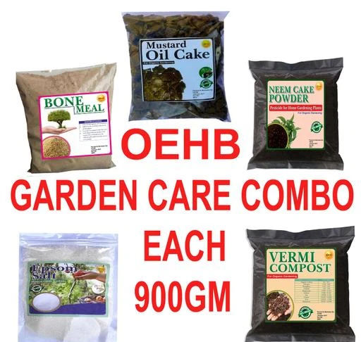 Checkout this latest Multipurpose Soil
Product Name: *OEHB 5 IN 1 Combo For Gardening Bone Meal Powder,Neem Cake/Powder,Mustard Cake,Epsom Salt and Vermicompost Fertilizer Each -900g*
Form Factor: Granules
Product Breadth: 23.5 Cm
Product Height: 8 Cm
Product Length: 20 Cm
Net Quantity (N): Pack Of 5
Country of Origin: India
Easy Returns Available In Case Of Any Issue


SKU: FERTILIZER5in1_BNMEV
Supplier Name: ORGANIC ERA HERBAL AND BIOTECH

Code: 502-89357121-994

Catalog Name: Classic Multipurpose Soil
CatalogID_25499229
M08-C26-SC2309
.
