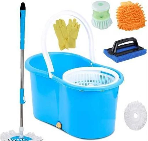Checkout this latest Mops & Accessories_2000&Above
Product Name: *Classy Bucket Mop set with 3 Refill,1 Rubber Glove set,1 tile brush,1 cleaning glove,1 sink brush combo*
Pack: Pack of 1
Country of Origin: India
Easy Returns Available In Case Of Any Issue


SKU: PLASTIC COMBO
Supplier Name: MAHAGAURI TRADERS

Code: 338-8937791-0402

Catalog Name: Classy Bucket Mop set
CatalogID_1537439
M08-C26-SC1942